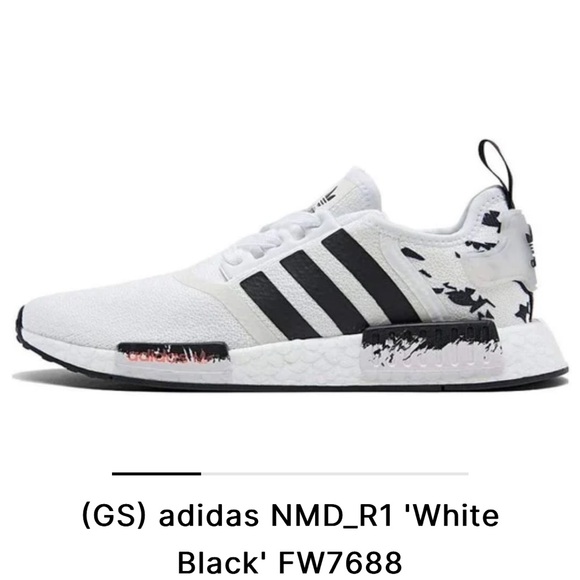 adidas NMD_R1 'White Black' FW7688 - Picture 1 of 9